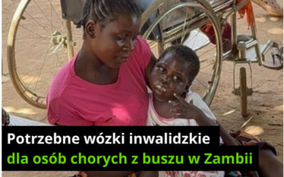 Transport sprzętu dla chorych w Zambii – razem dowieziemy pomoc!